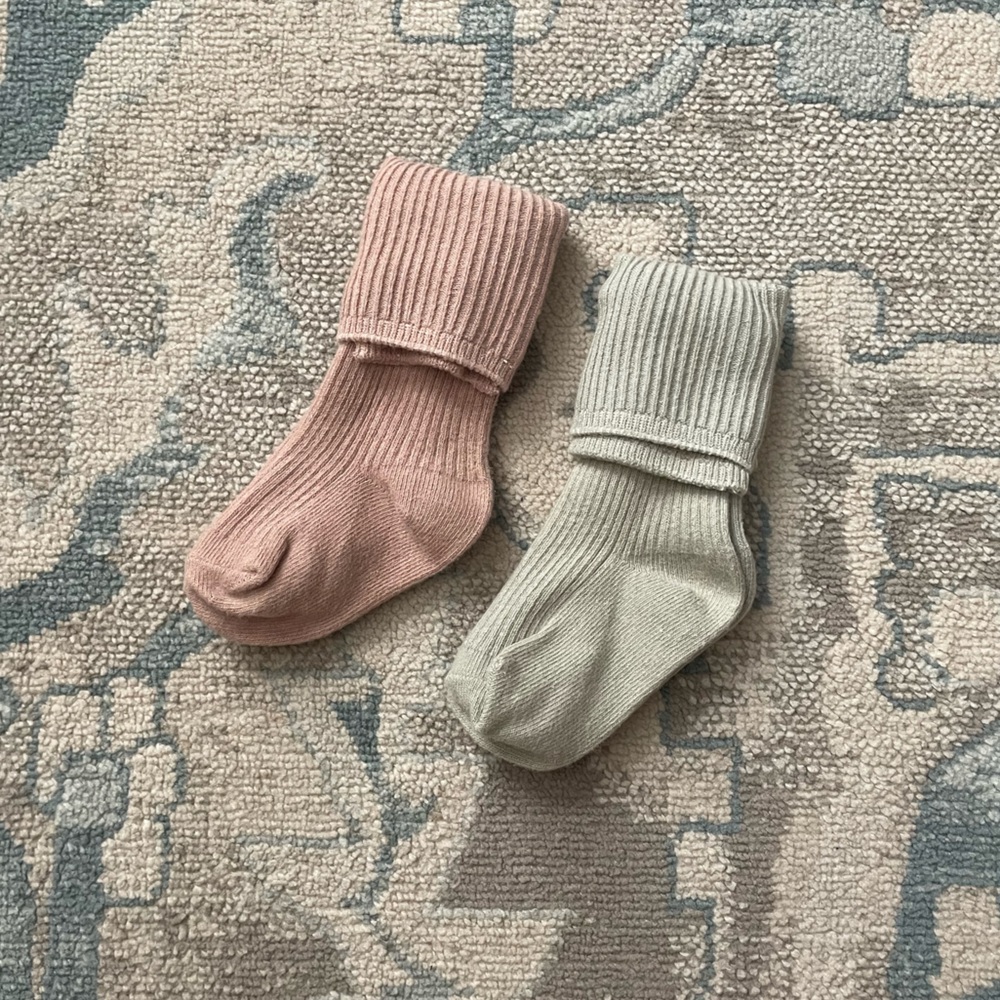 Jamie Kay Newborn Rib Socks - Picture 2 of 2